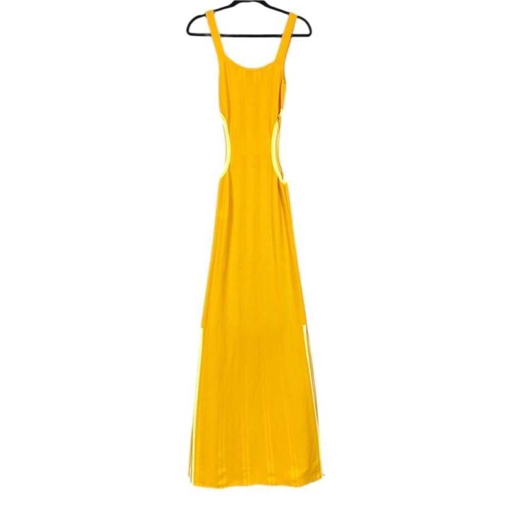 Solid & Striped The Lola Maxi Dress In Butterscotch Stretch Knit Retro Sz XS - Picture 5 of 7